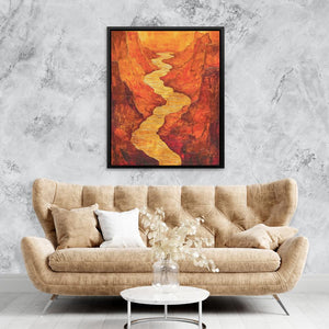 Canyon Ablaze - Luxury Wall Art