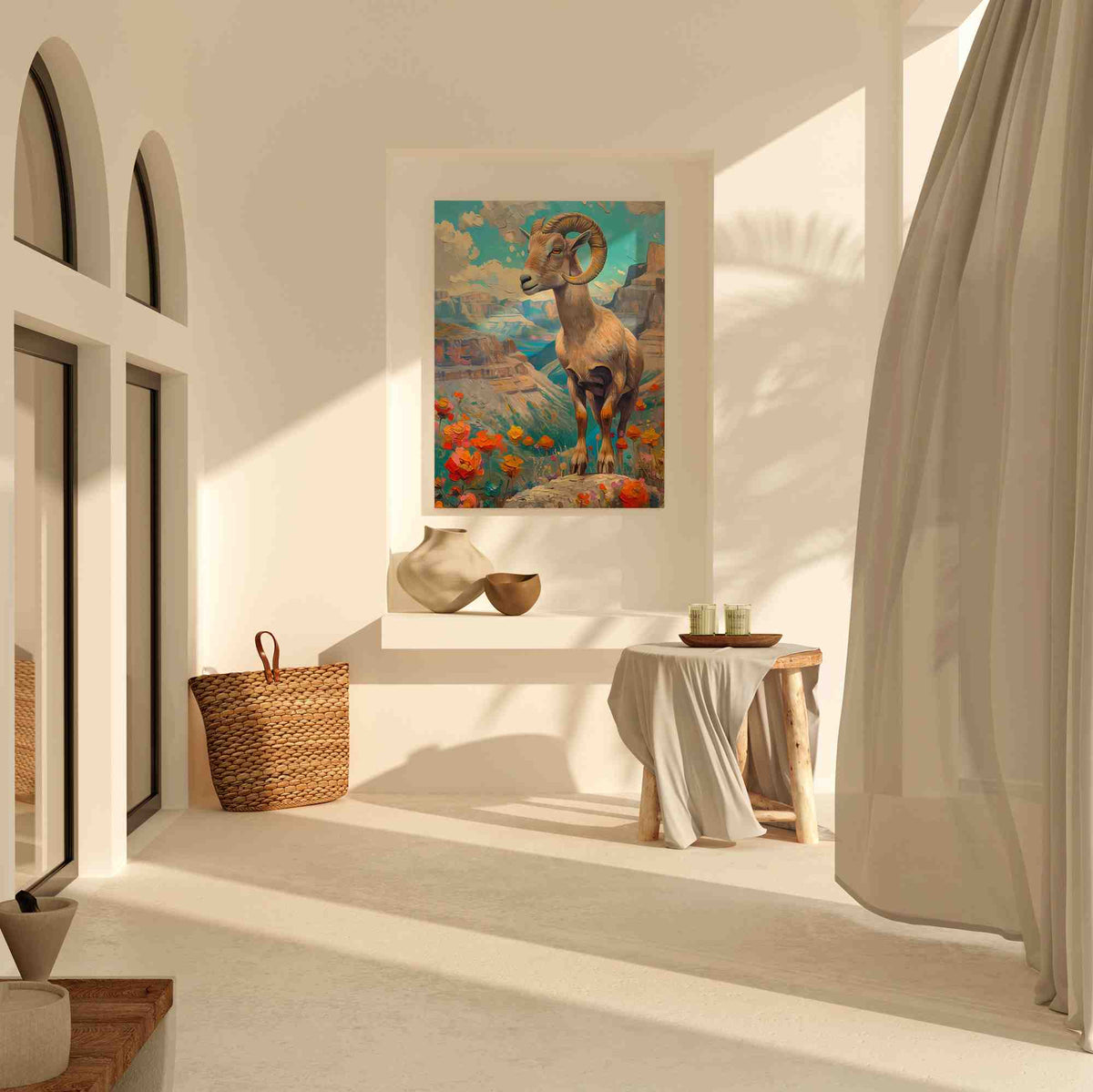 Canyon Ram - Luxury Wall Art