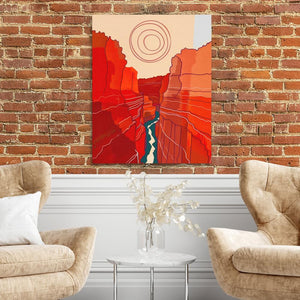 Canyon Sunset - Luxury Wall Art