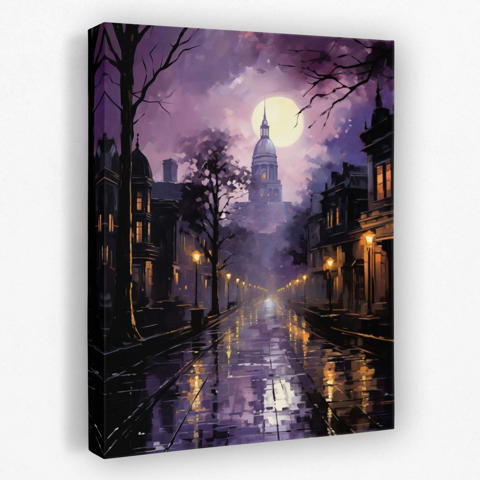 Capitol City - America Canvas Wall Art