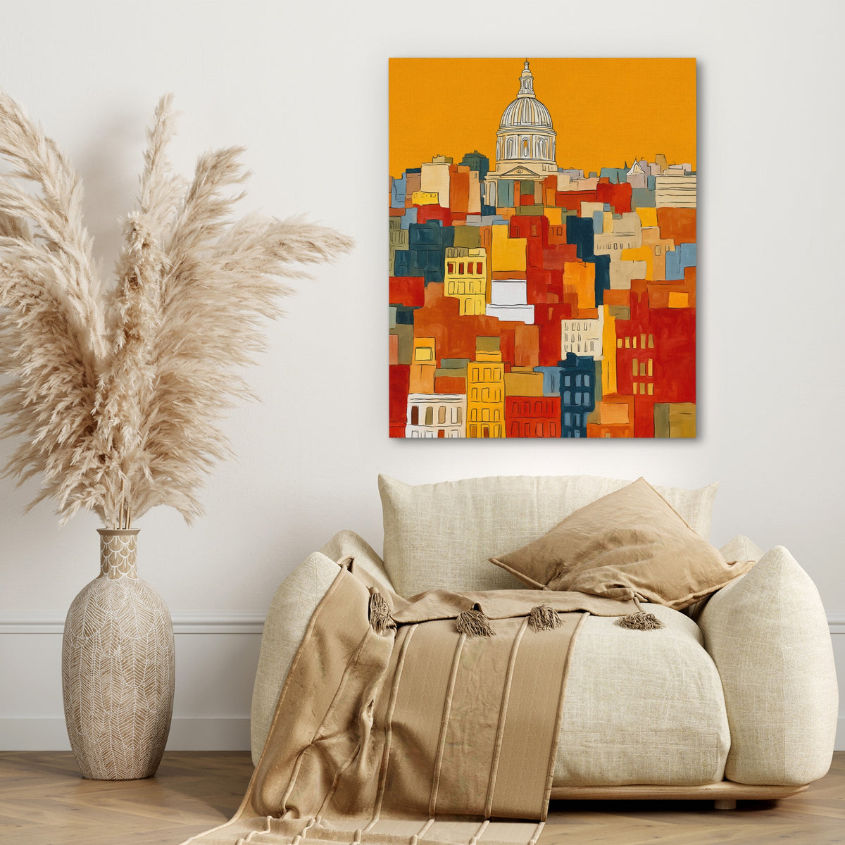 Capitol Dome Ochre — Capitol Dome Ochre beige couch 304