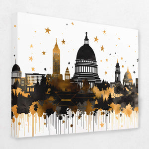 Capitol Reflections - Luxury Wall Art