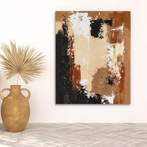 Cappuccino Abstract - Luxury Wall Art