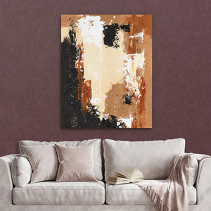 Cappuccino Abstract - Luxury Wall Art