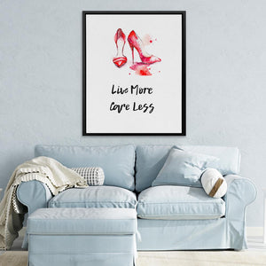 Care Less - Luxury Wall Art