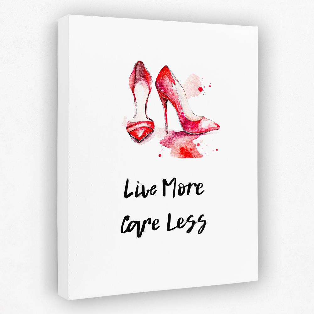 Care Less - Luxury Wall Art