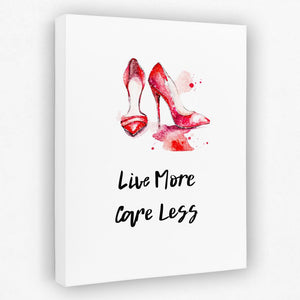 Care Less - Luxury Wall Art