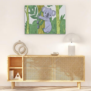 Cartoon Koala - Luxury Wall Art