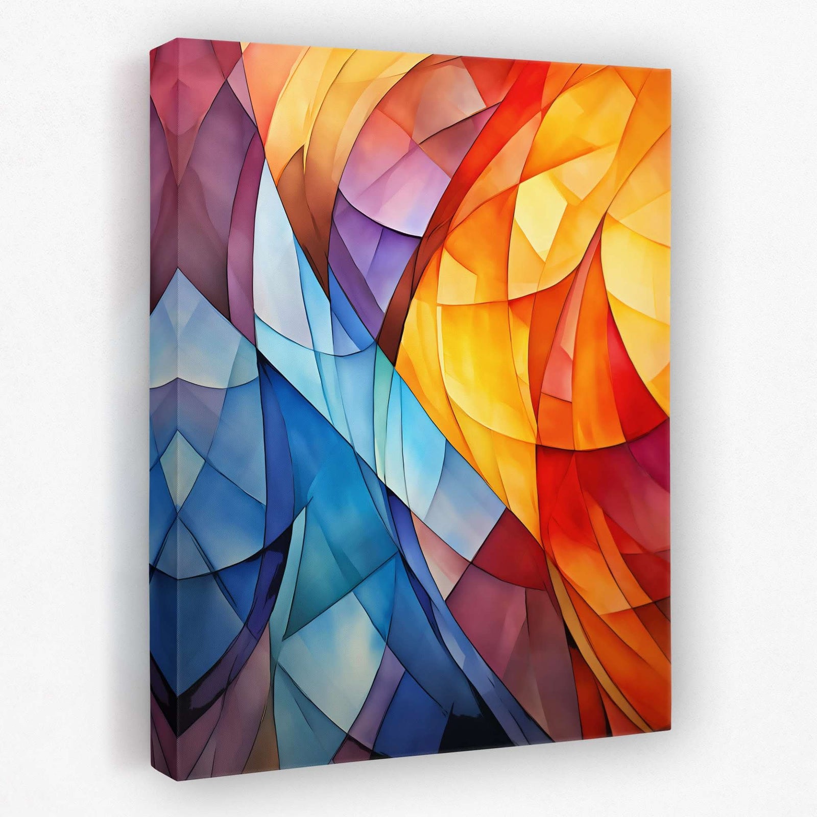 Carved Palette - Gay Canvas Wall Art