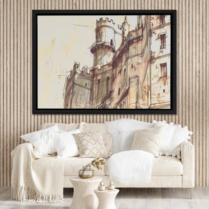 Castle Doodle - Luxury Wall Art