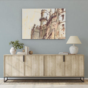 Castle Doodle - Luxury Wall Art