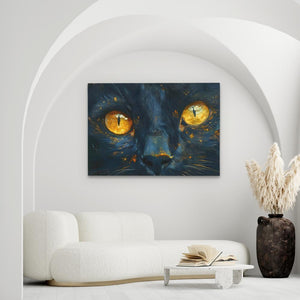 Cat Close Up - Luxury Wall Art