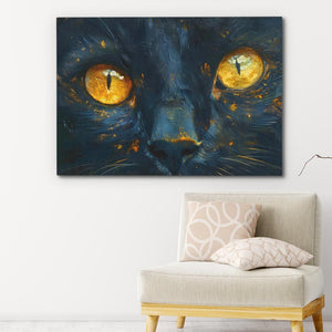 Cat Close Up - Luxury Wall Art