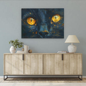 Cat Close Up - Luxury Wall Art