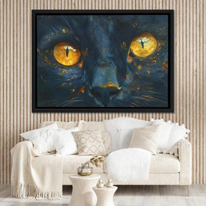 Cat Close Up - Luxury Wall Art