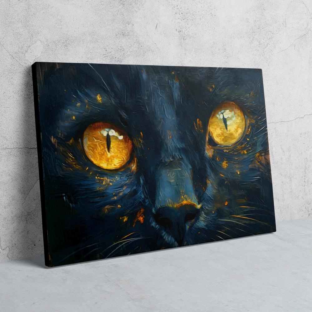 Cat Close Up - Luxury Wall Art