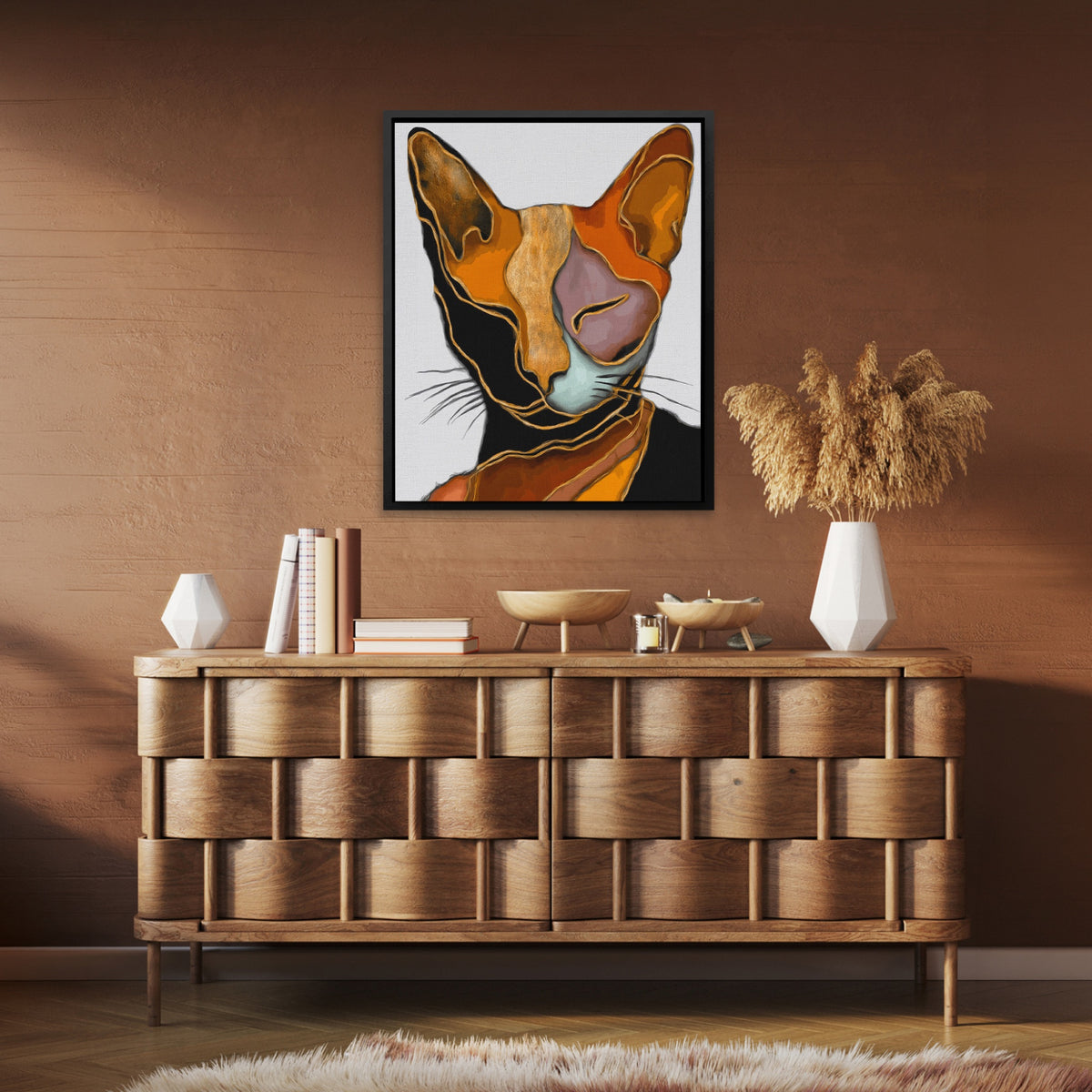 Cat Geometric Planes — Cat Geometric Planes Brown Room Clean port 65