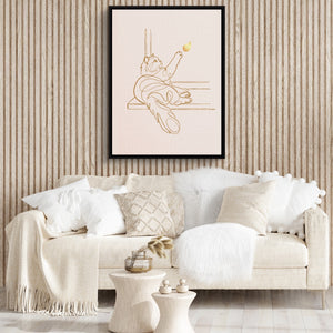 Cat Golden Reach — cat golden reach sq boujie couch 1port framed black