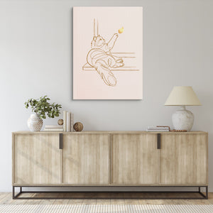 Cat Golden Reach — cat golden reach sq living room desk 1port flush print