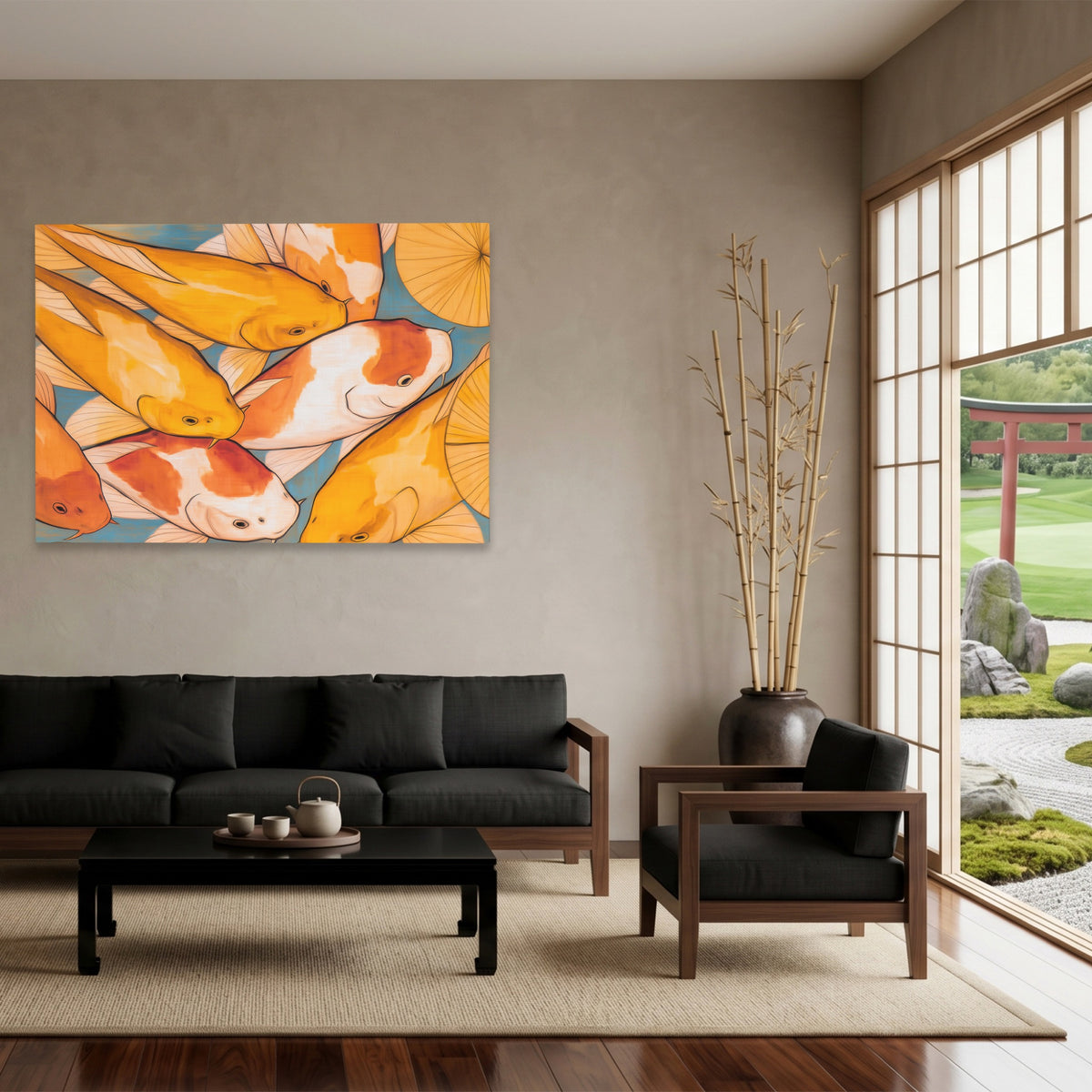 Cat Piercing Stare — Cat Piercing Stare Japanese Garden Land 96