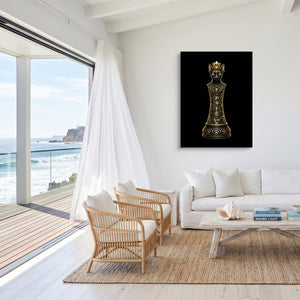 Cat Queen Regal — cat queen regal sq malibu beach 1port flush print