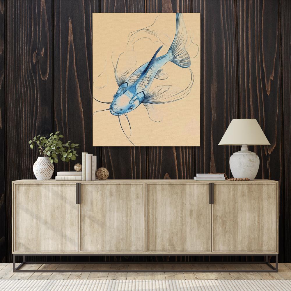 Catfish Catch - Luxury Wall Art