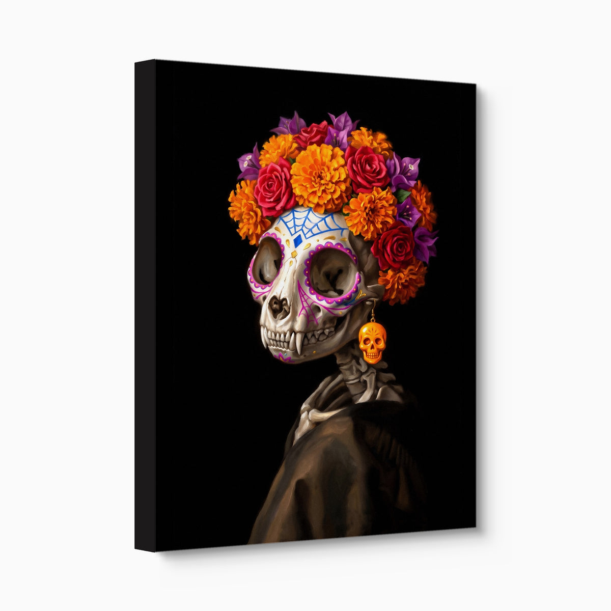 Catrina's Earring — catrina's earring angled flush print