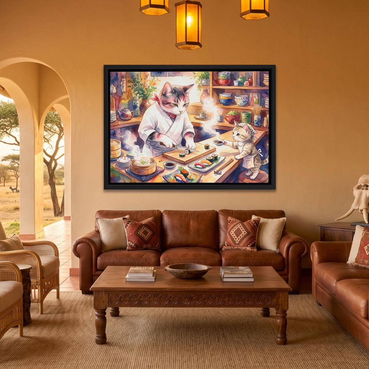 Cats Culinary Moment — Cats Culinary Moment Safari House Land 158