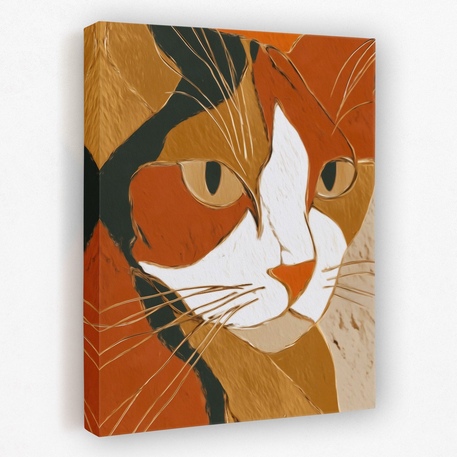 Cat's Golden Hour - Luxury Wall Art