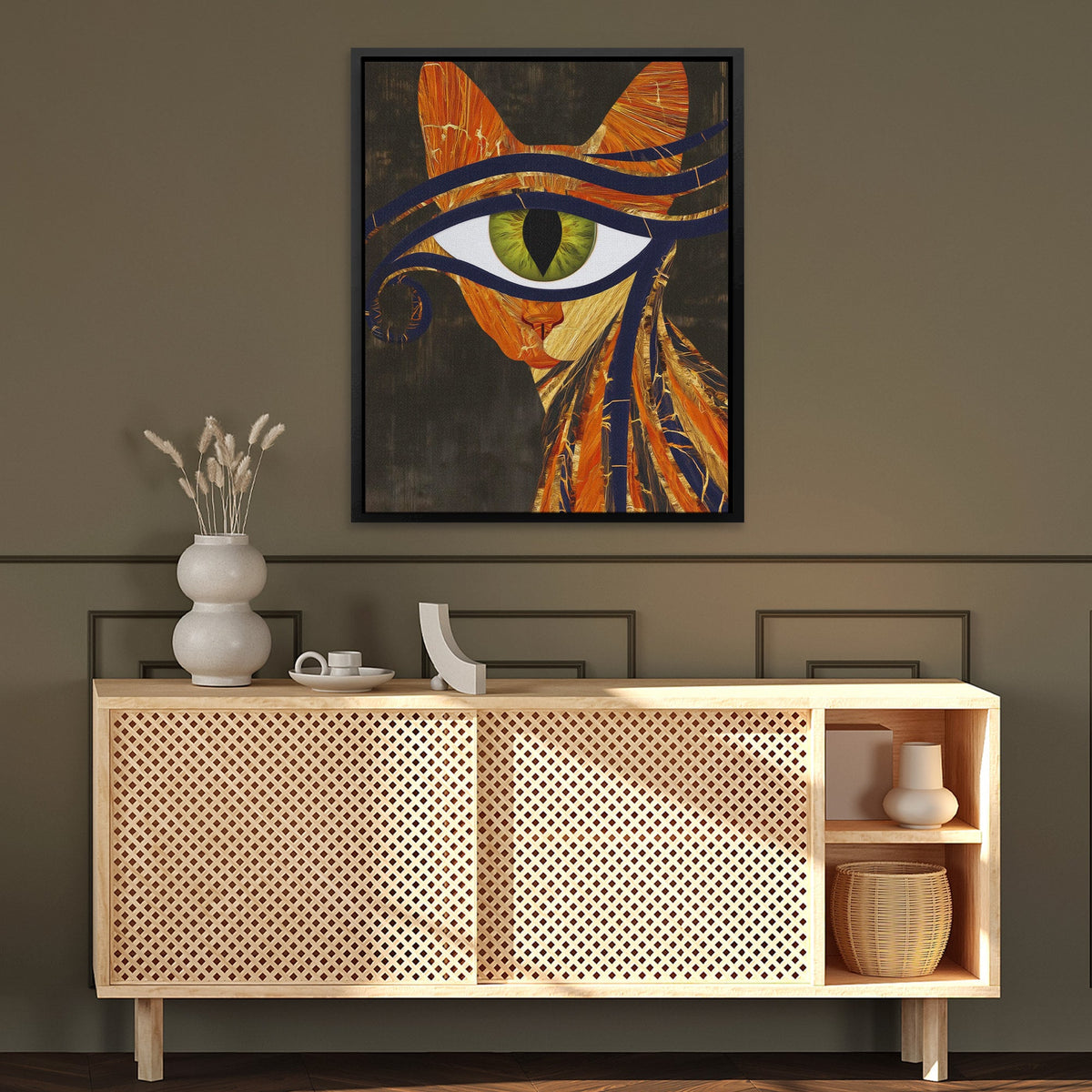 Cat's Third Eye - Luxury Wall Art