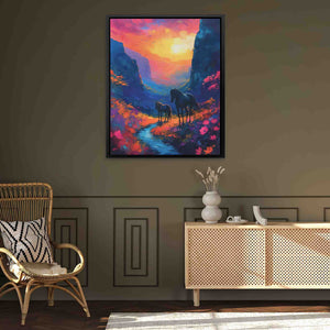 Celestial Cascade - Luxury Wall Art