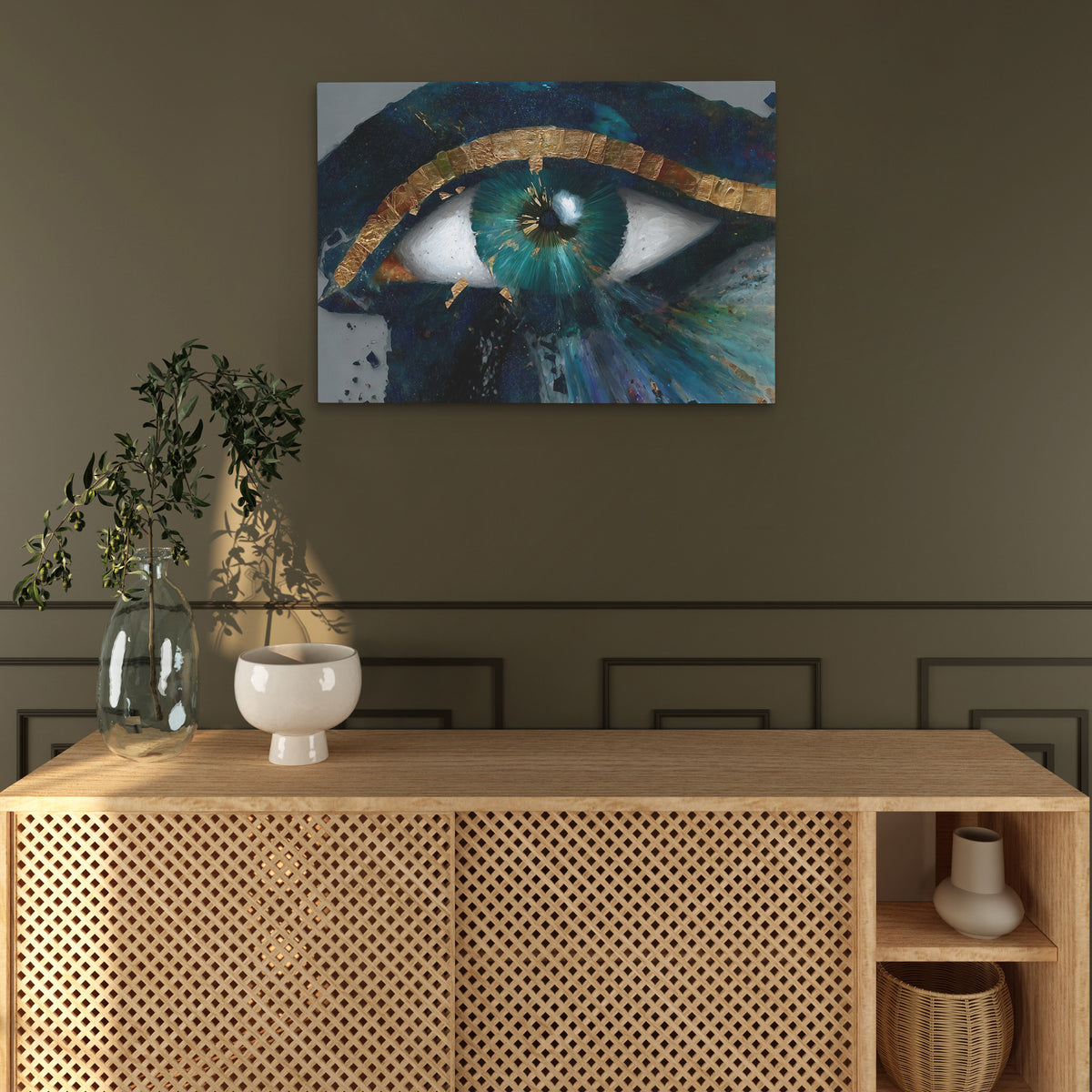 Celestial Eye Awakening - Luxury Wall Art