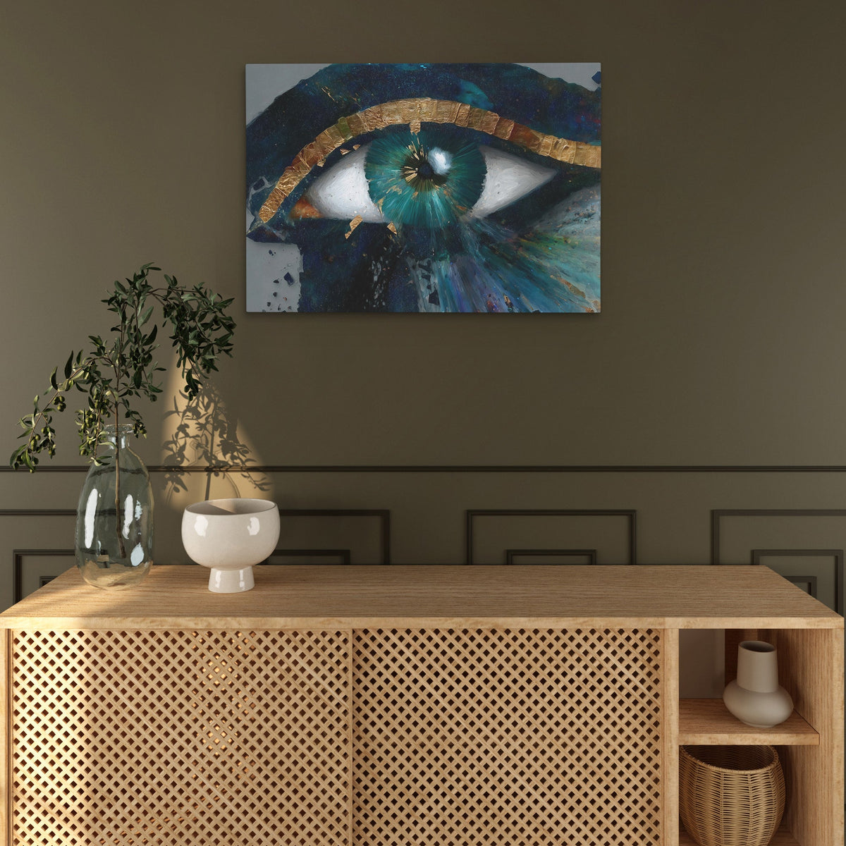 Celestial Eye Awakening - Luxury Wall Art