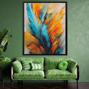 Celestial Feathers - Luxury Wall Art