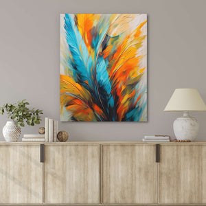 Celestial Feathers - Luxury Wall Art