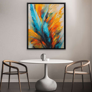 Celestial Feathers - Luxury Wall Art