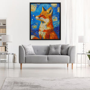 Celestial Fox - Luxury Wall Art