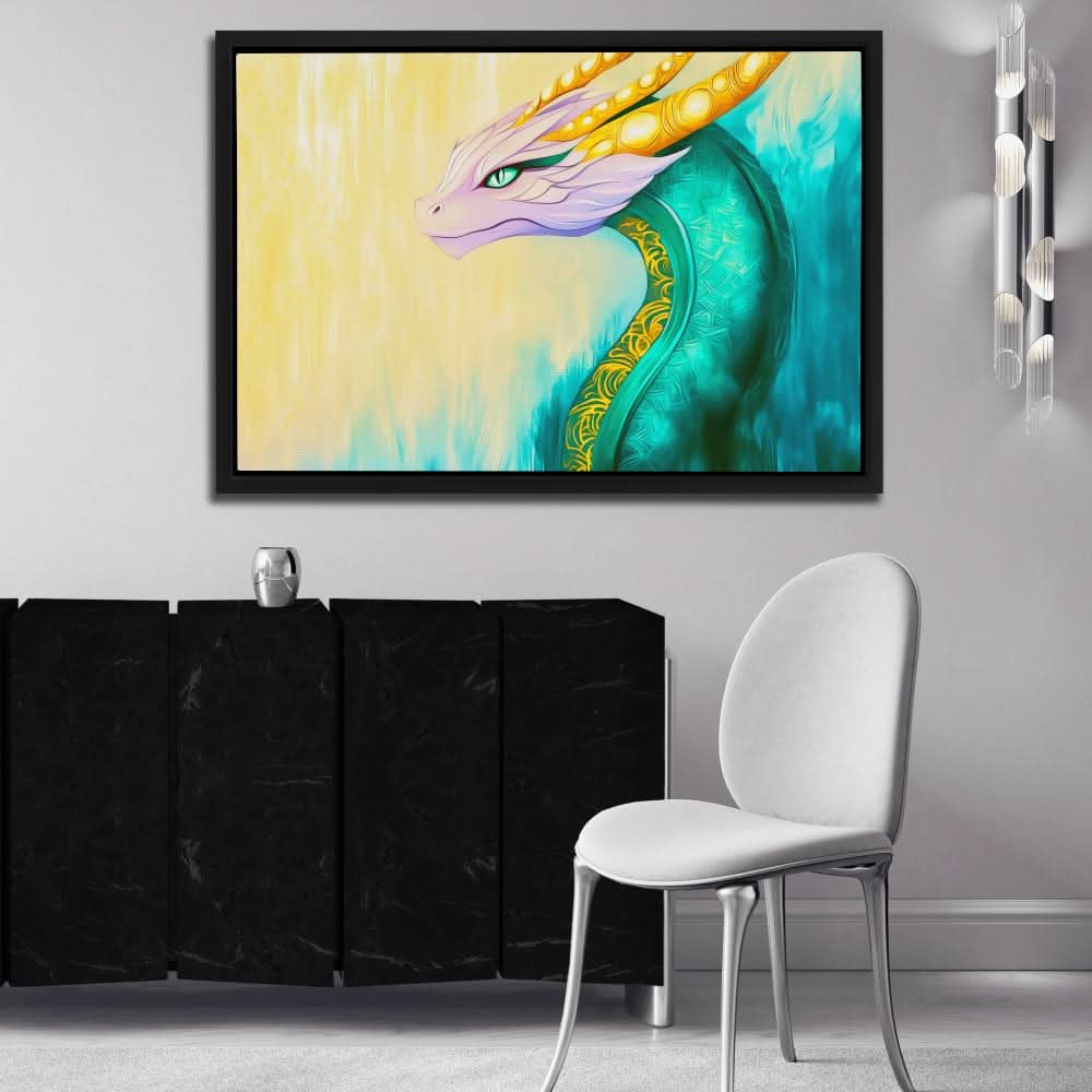 Celestial Guardian Dragon - Luxury Wall Art