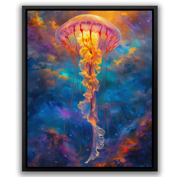 Celestial Jellyfish in a room