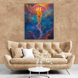 Celestial Jellyfish - Luxury Wall Art