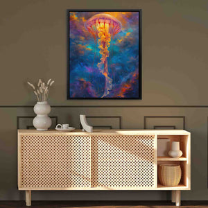 Celestial Jellyfish - Luxury Wall Art