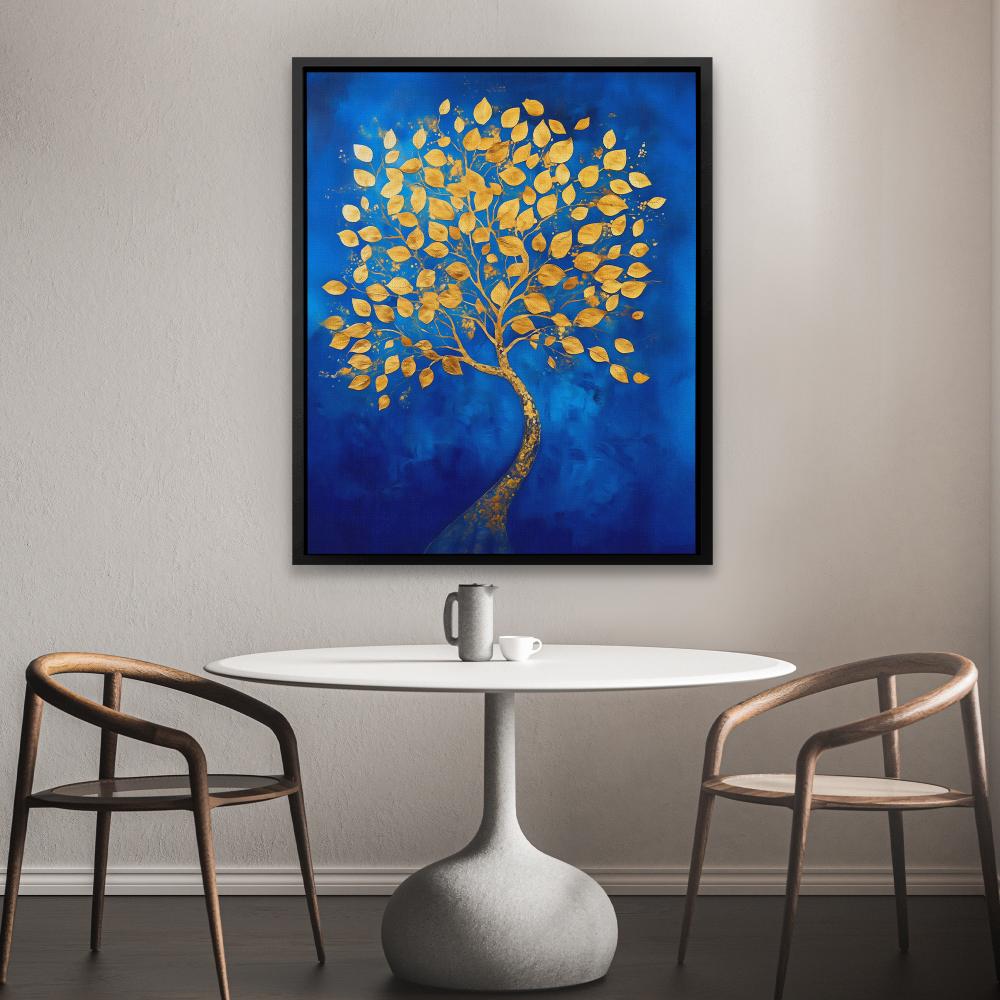 Celestial Leaves - Luxury Wall Art