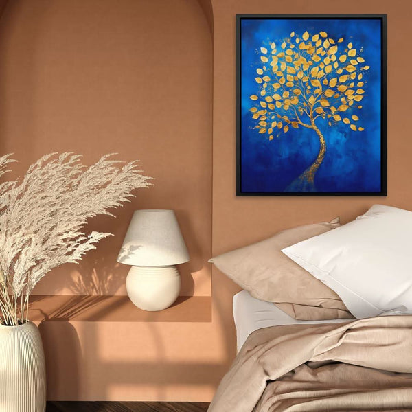 Celestial Leaves in a room