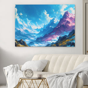 Celestial Peak - Luxury Wall Art