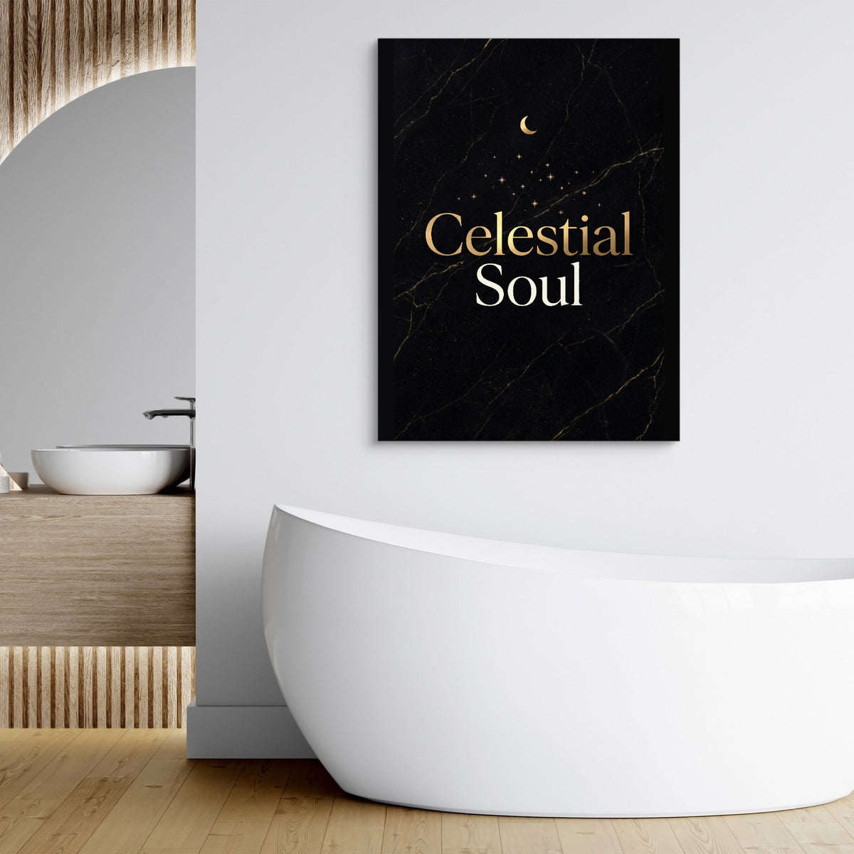 Celestial Soul — celestial soul sq bathroom hotel 1port flush print