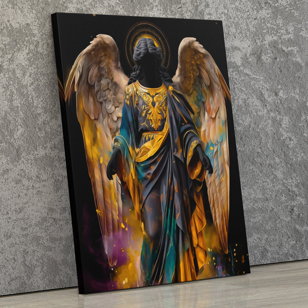 Celestial Wings Portrait - Luxury Wall Art