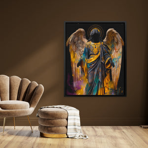 Celestial Wings Portrait - Luxury Wall Art