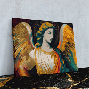 Celestial Wings Unfurled - Luxury Wall Art