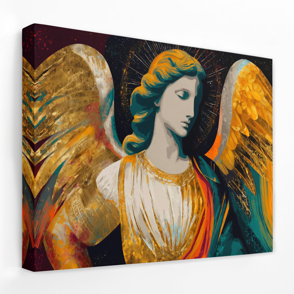 Celestial Wings Unfurled - Luxury Wall Art