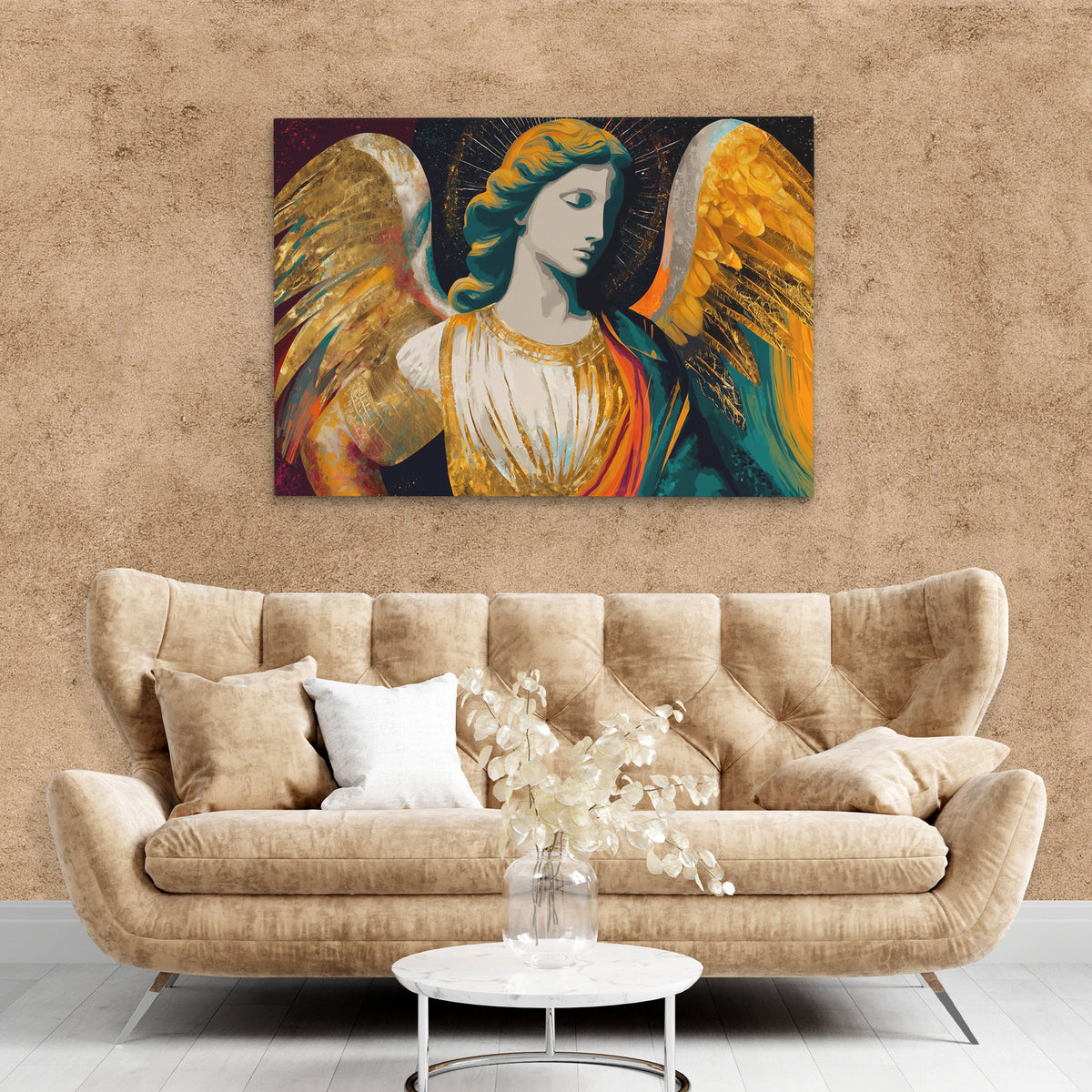 Celestial Wings Unfurled - Luxury Wall Art